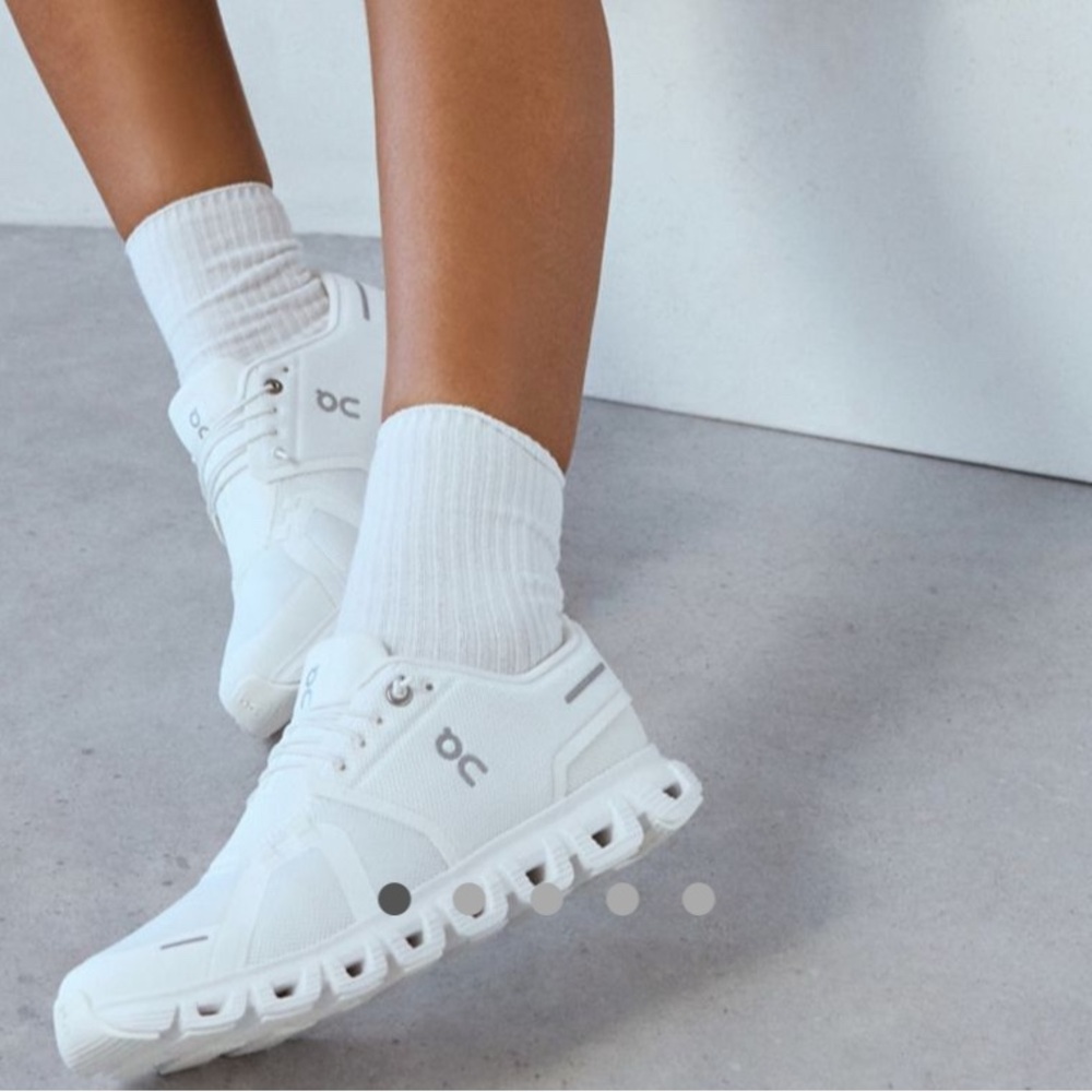 Completely new On Running White Sneakers Minimalist Design
